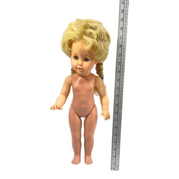 Schildkrot Crier Doll 18 in Blonde 44 Turtle Mark W Germany Plastic Working - Picture 16 of 16